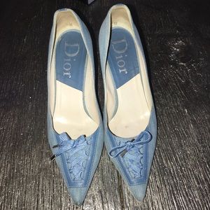 Authentic Vintage Dior Point Toe Pumps